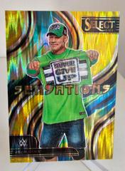 John Cena [Gold Flash] #27 Wrestling Cards 2023 Panini Select WWE Sensations Prices