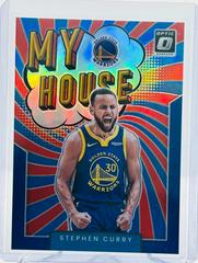 Stephen Curry [Blue] #3 Basketball Cards 2021 Panini Donruss Optic My House Prices