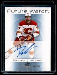 Nick DeSimone #RFWA-ND Hockey Cards 2022 SP Authentic 2012-13 Retro Future Watch Autographs Prices