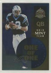 Kerry Collins [Gold One of One] Football Cards 1998 Pinnacle Mint Prices
