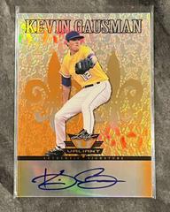Kevin Gausman [Orange Autograph] Baseball Cards 2012 Leaf Valiant Prices
