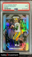 Aaron Rodgers #1 Football Cards 2017 Panini Prizm Prices