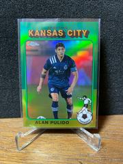 Alan Pulido [Neon Green Refractor] #114 Soccer Cards 2021 Topps Chrome MLS Prices