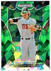 Bryson Stott [Green Ice Prizm] #14 Baseball Cards 2019 Panini Prizm Draft Picks Prices