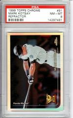 Mark Kotsay [Refractor] #91 Baseball Cards 1999 Topps Chrome Prices