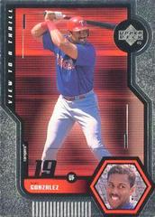 Juan Gonzalez Baseball Cards 1999 Upper Deck View to A Thrill Prices