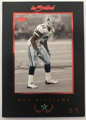 Roy Williams [Black Border Red] #21 Football Cards 2004 Fleer Inscribed Prices