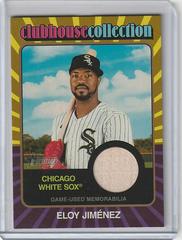 Eloy Jimenez [Gold] #CCR-EJ Baseball Cards 2024 Topps Heritage Clubhouse Collection Relic Prices