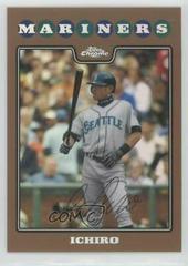 Ichiro [Copper Refractor] #83 Baseball Cards 2008 Topps Chrome Prices
