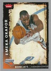 Emeka Okafor #76 Basketball Cards 2008 Fleer Prices