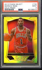 Derrick Rose [Gold Prizm] #132 Basketball Cards 2013 Panini Select Prices