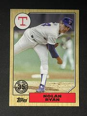 Nolan Ryan Baseball Cards 2022 Topps Update 1987 Prices