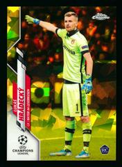 Lukas Hradecky [Yellow] Soccer Cards 2019 Topps Chrome UEFA Champions League Sapphire Prices