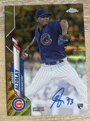 Adbert Alzolay [Gold Wave Refractor] #RA-AA Baseball Cards 2020 Topps Chrome Rookie Autographs Prices