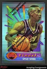 Spud Webb [Refractor] Basketball Cards 1994 Finest Prices