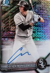 Colson Montgomery #BMA-CM Baseball Cards 2022 Bowman Chrome Mega Box Mojo Autographs Prices