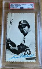 Frank Robinson [White Back] Baseball Cards 1974 Topps Deckle Edge Prices