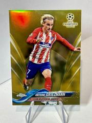 Antoine Griezmann [Gold Refractor] #51 Soccer Cards 2017 Topps Chrome UEFA Champions League Prices