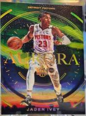 Jaden Ivey #13 Basketball Cards 2022 Panini Court Kings Aurora Prices