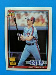 Larry Walker #339 Baseball Cards 1991 O Pee Chee Prices