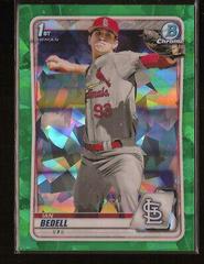 Ian Bedell [Green] Baseball Cards 2020 Bowman Draft Sapphire Prices
