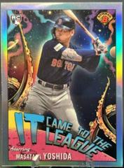 Masataka Yoshida Baseball Cards 2023 Bowman Chrome It Came to the League Prices