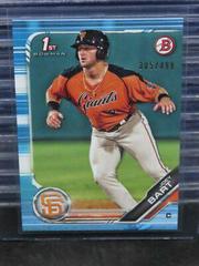 Joey Wendle [Sky Blue] #3 Baseball Cards 2019 Bowman Prices