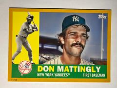 Don Mattingly [5x7 Gold] #95 Baseball Cards 2017 Topps Archives Prices