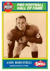 Andy Robustelli #43 Football Cards 1990 Swell Greats Prices