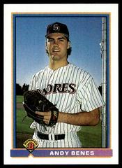 Andy Benes #665 Baseball Cards 1991 Bowman Prices