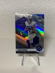 Jacob Harris [Silver] #338-V Football Cards 2021 Panini Mosaic Rookie Variations Prices