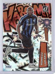 Romelu Lukaku #10 Soccer Cards 2022 Panini Donruss Kaboom Prices