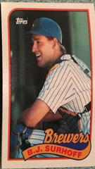 B. J. Surhoff #33 Baseball Cards 1989 Topps Prices