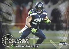 Marshawn Lynch Football Cards 2014 Topps Chrome Fantasy Focus Prices