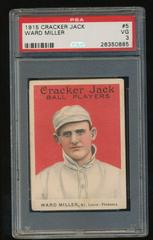 Ward Miller #5 Baseball Cards 1915 Cracker Jack Prices