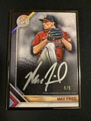 Max Fried [Black] #MFA-MF Baseball Cards 2023 Topps Museum Collection Framed Autographs Prices
