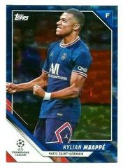 Kylian Mbappe [Icy Blue] Soccer Cards 2021 Topps UEFA Champions League Prices