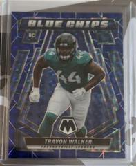 Travon Walker [Blue] Football Cards 2022 Panini Mosaic Blue Chips Prices