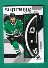 Joe Pavelski [Patches] Hockey Cards 2021 SP Game Used Supreme Prices