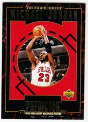 Michael Jordan [Redemption] #R1 Basketball Cards 1995 Upper Deck Predictor MVP Prices