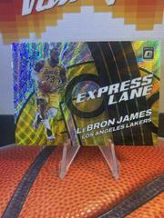 LeBron James [Gold Wave] Basketball Cards 2021 Panini Donruss Optic Express Lane Prices
