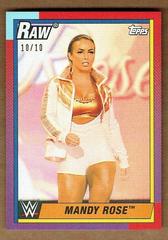 Mandy Rose [Red] Wrestling Cards 2021 Topps Heritage WWE Prices