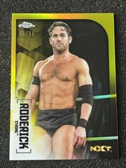 Roderick Strong [Gold] Wrestling Cards 2020 Topps WWE Chrome Prices