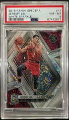 Jeremy Lin [White Sparkle] #11 Basketball Cards 2018 Panini Spectra Prices