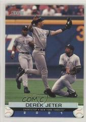 Derek Jeter #30 Baseball Cards 2001 Stadium Club Prices