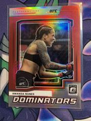 Amanda Nunes [Red] Ufc Cards 2022 Panini Donruss Optic UFC Dominators Prices