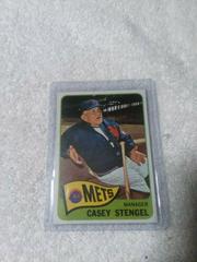 Casey Stengel Baseball Cards 1965 O Pee Chee Prices