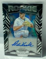 Adam Kolarek [Zebra Stripes Prizm] #RA-AK Baseball Cards 2019 Panini Prizm Rookie Autographs Prices