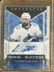 Conor Garland #SOS-CG Hockey Cards 2022 Upper Deck Artifacts Signs of Success Prices
