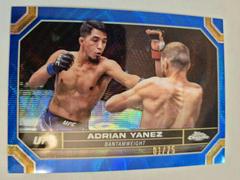 Adrian Yanez [Blue Wave Refractor] #2 Ufc Cards 2024 Topps Chrome UFC Prices